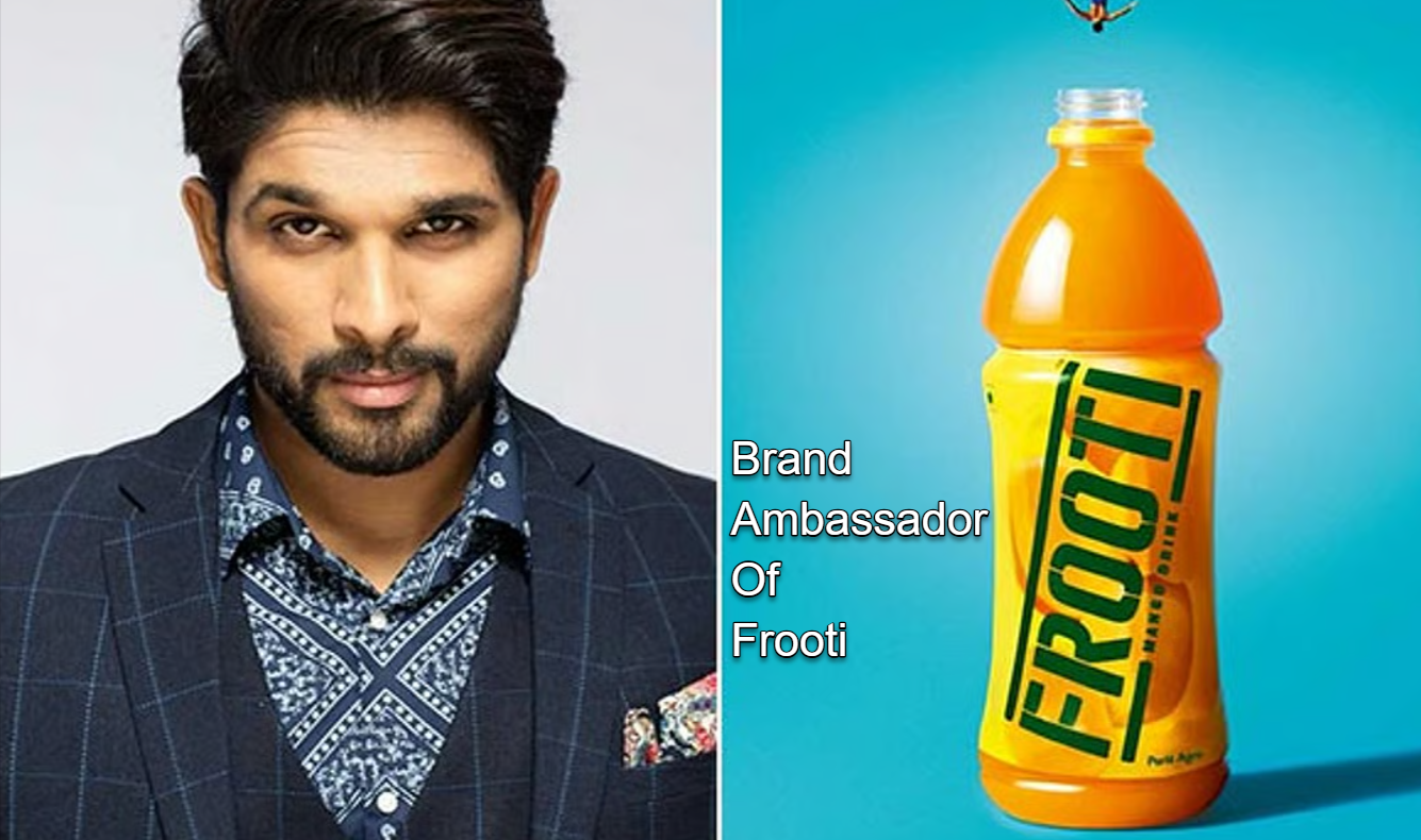 Who is Brand Ambassador Of Frooti?