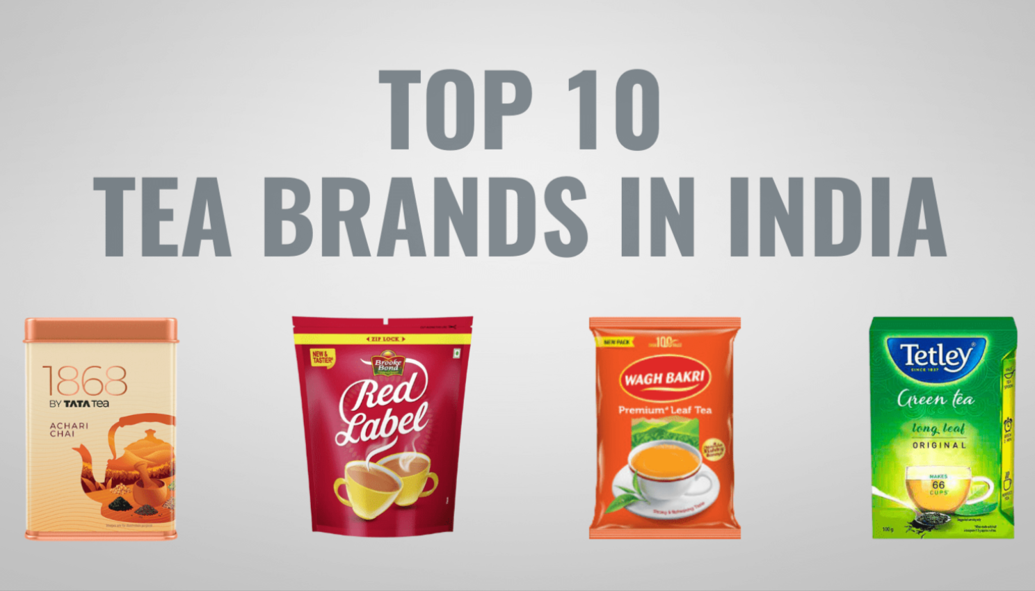 Top 10 Tea Brands in India